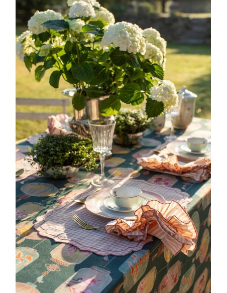 Set de table Firenze en coton enduit