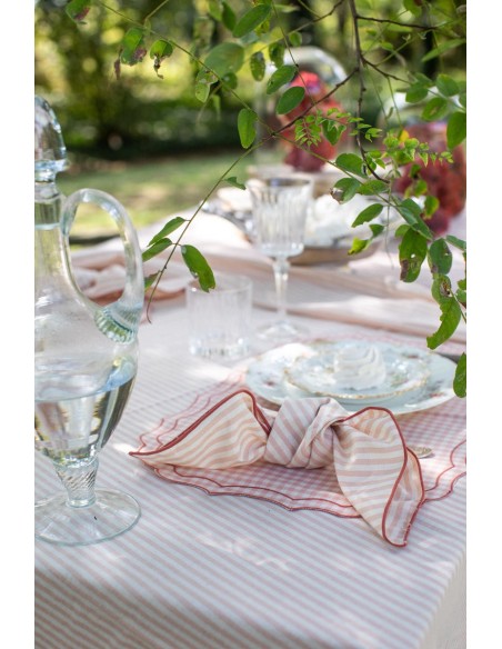 Set de table Firenze en coton enduit