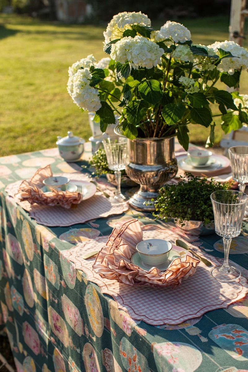 Set de table Firenze en coton enduit