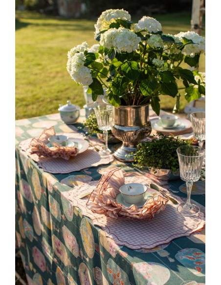 Set de table Firenze en coton enduit