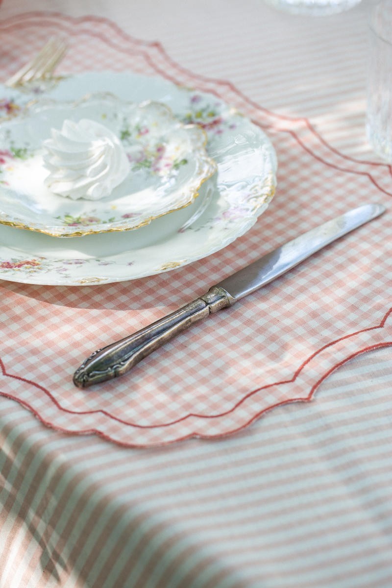Set de table Firenze en coton enduit