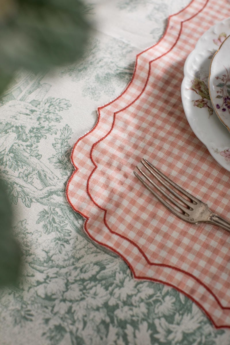 Set de table Firenze en coton enduit
