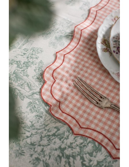 Set de table Firenze en coton enduit