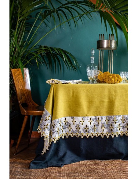 Amalfi Linen Tablecloth