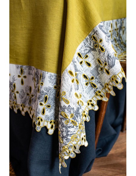 Amalfi Linen Tablecloth