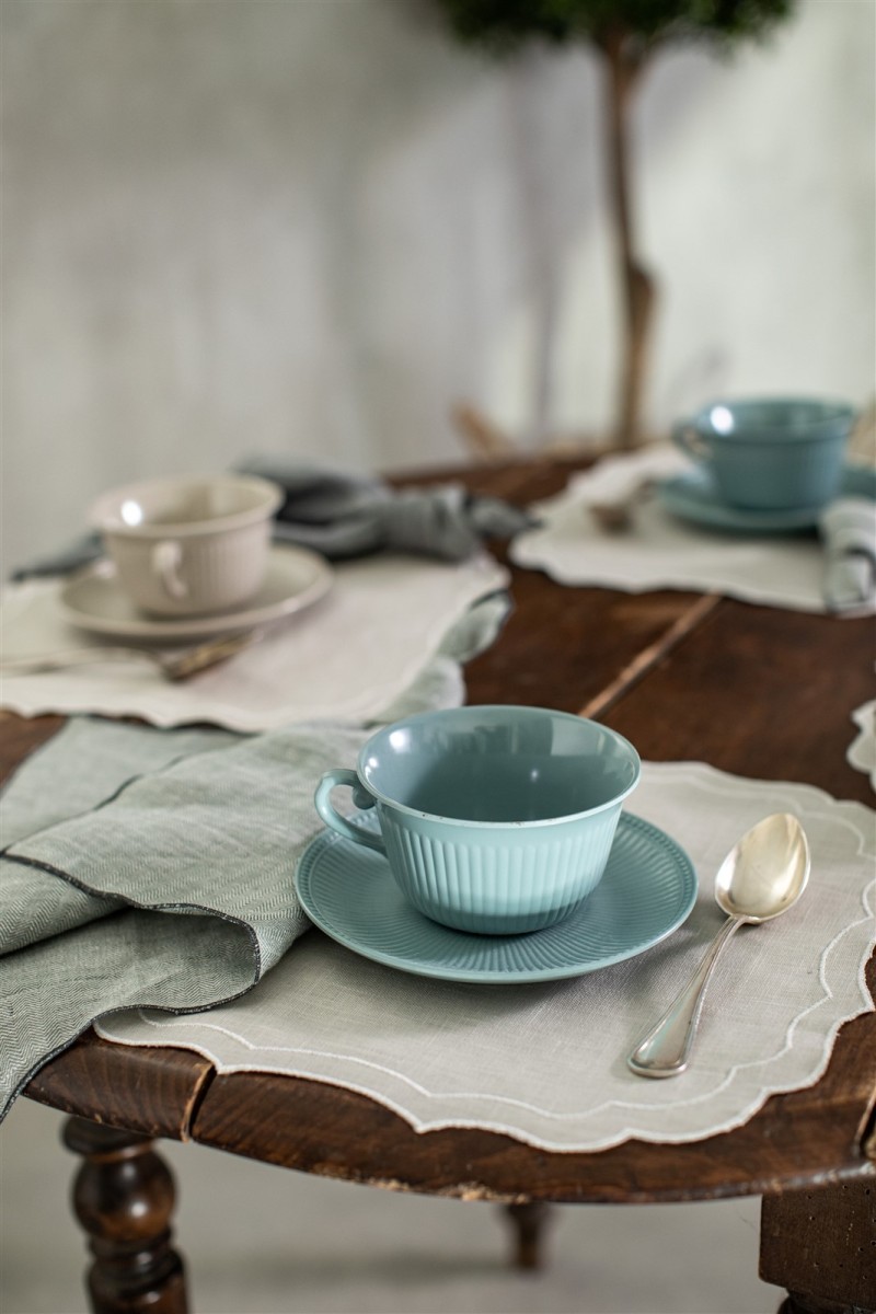 Set de table Firenze en lin enduit