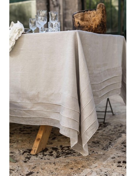 Linen Sfogliatella Tablecloth