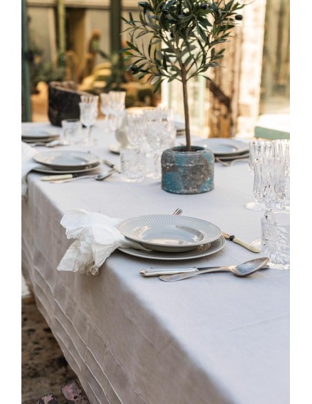 Linen Sfogliatella Tablecloth