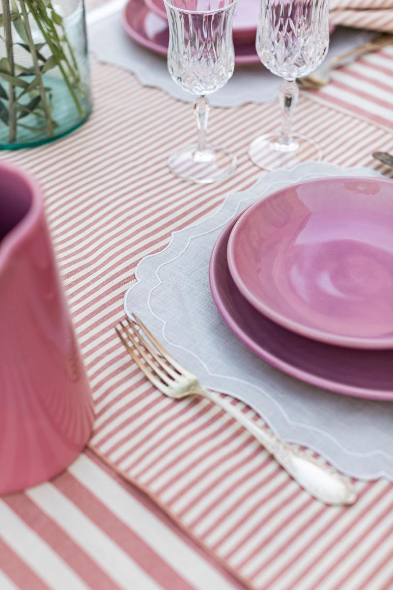 Set de table Firenze en lin enduit