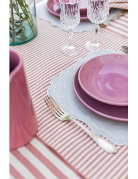 Set de table Firenze en lin enduit