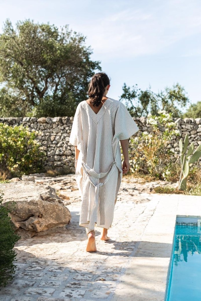 Linen Filo Bathrobe 2