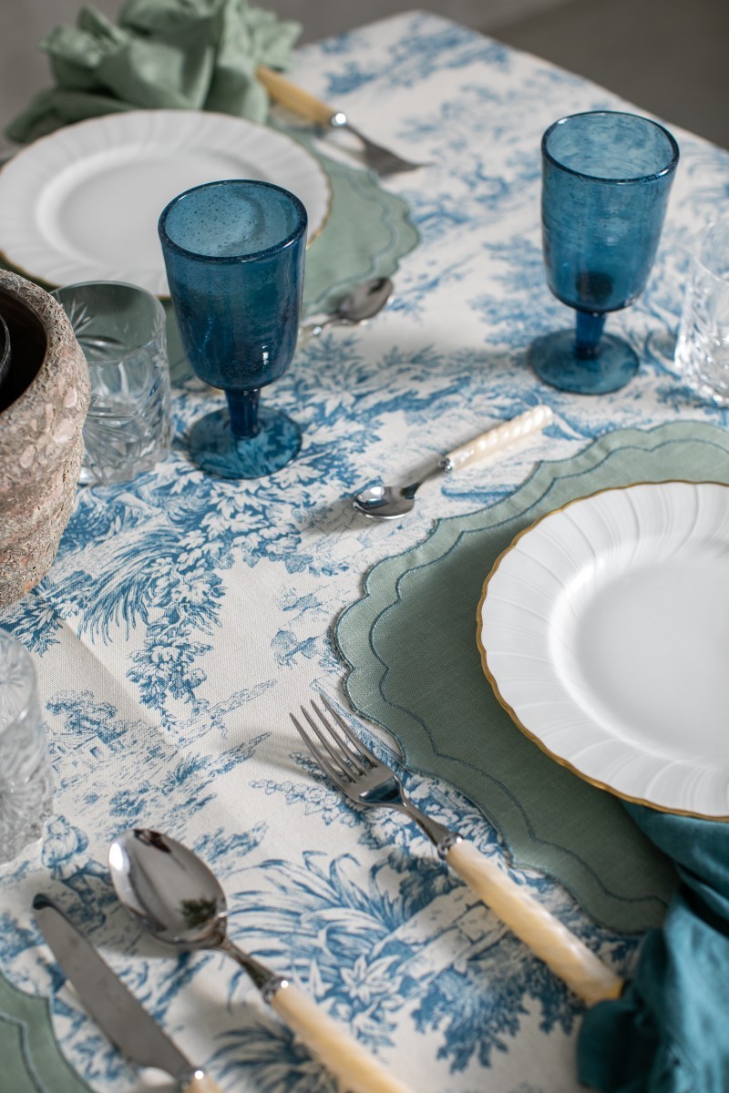 Set de table Firenze en lin enduit
