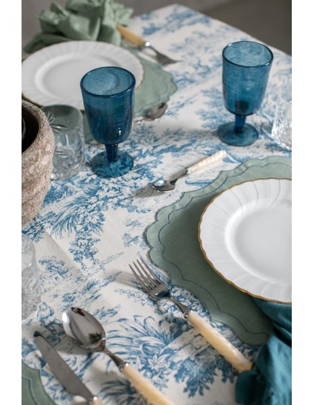 Set de table Firenze en lin enduit