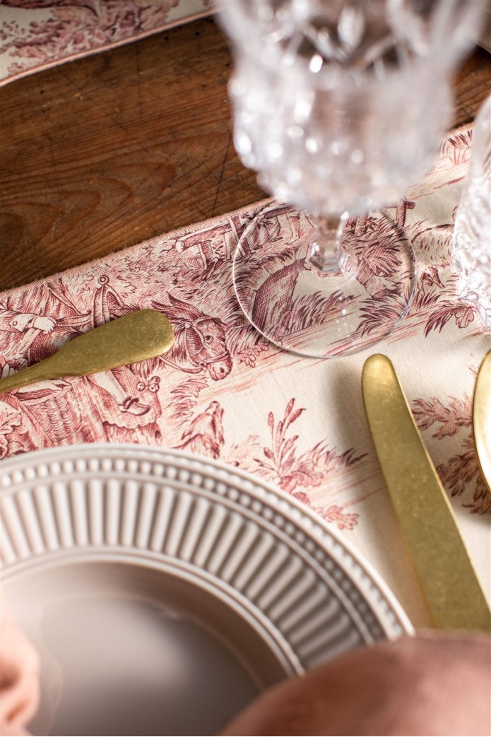 Placemat in Stain Resistant Cotton Filo 2