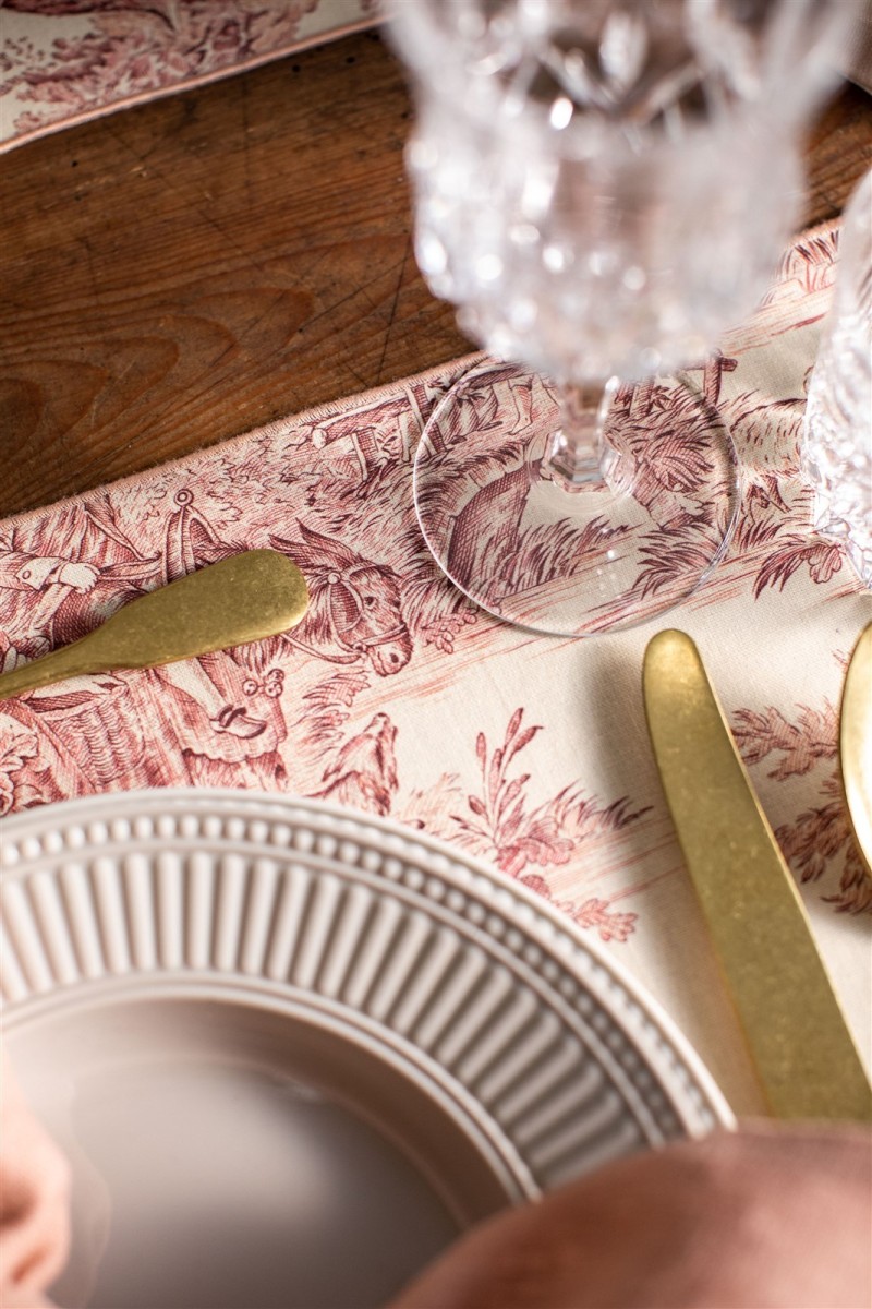 Placemat in Stain Resistant Cotton Filo