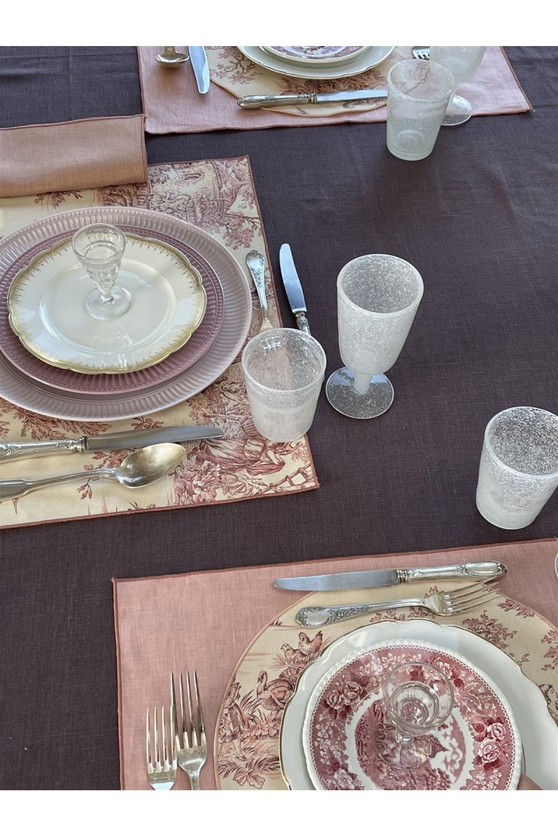 Placemat in Stain Resistant Cotton Filo