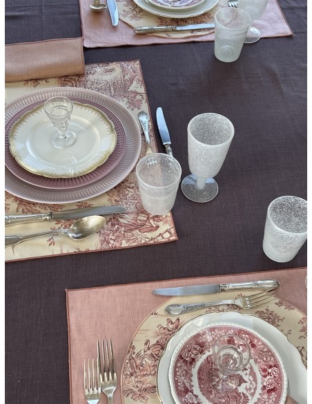 Placemat in Stain Resistant Cotton Filo