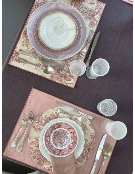 Placemat in Stain Resistant Cotton Filo