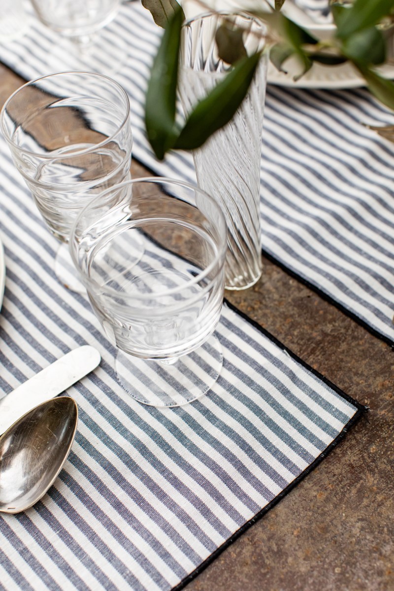 Set de table en coton antitache Filo