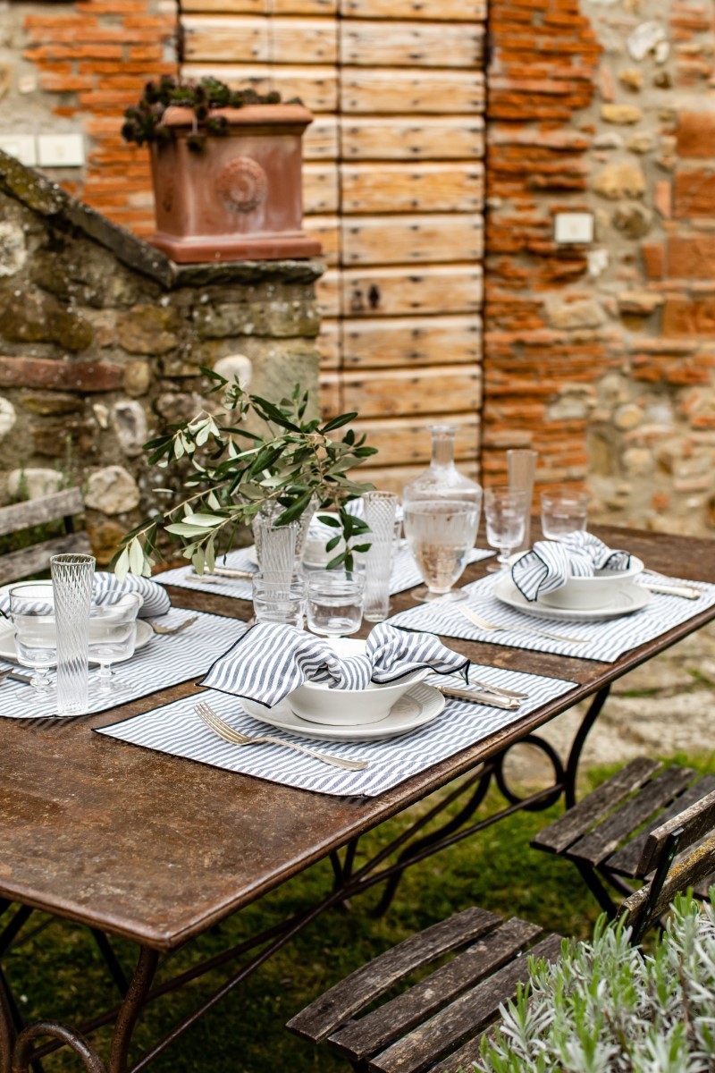 Placemat in Stain Resistant Cotton Filo