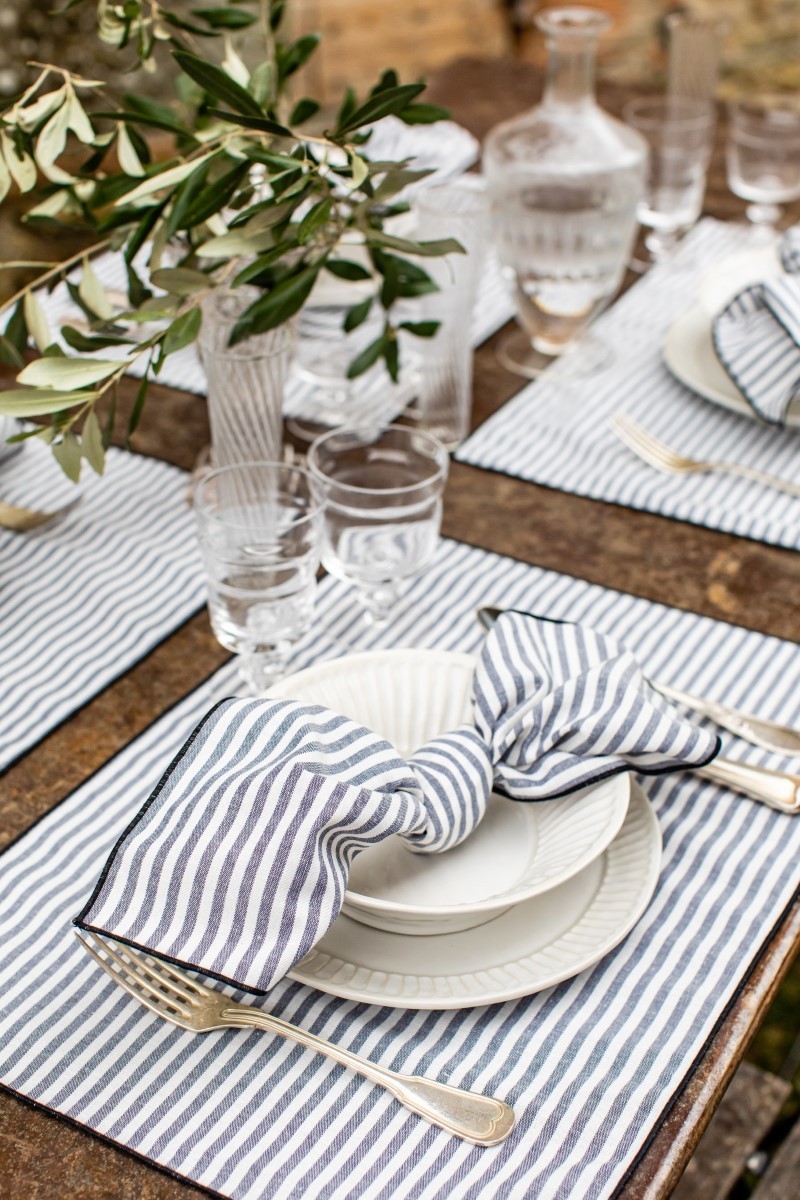 Placemat in Stain Resistant Cotton Filo