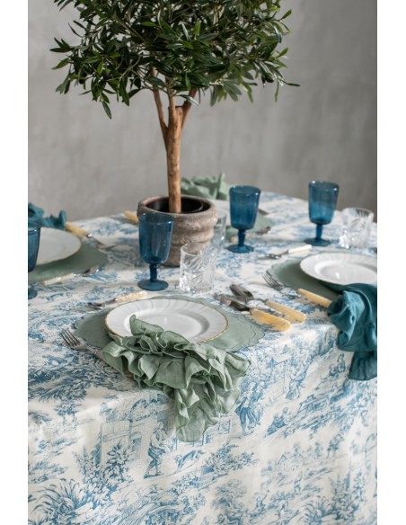 Set de table Firenze en lin enduit