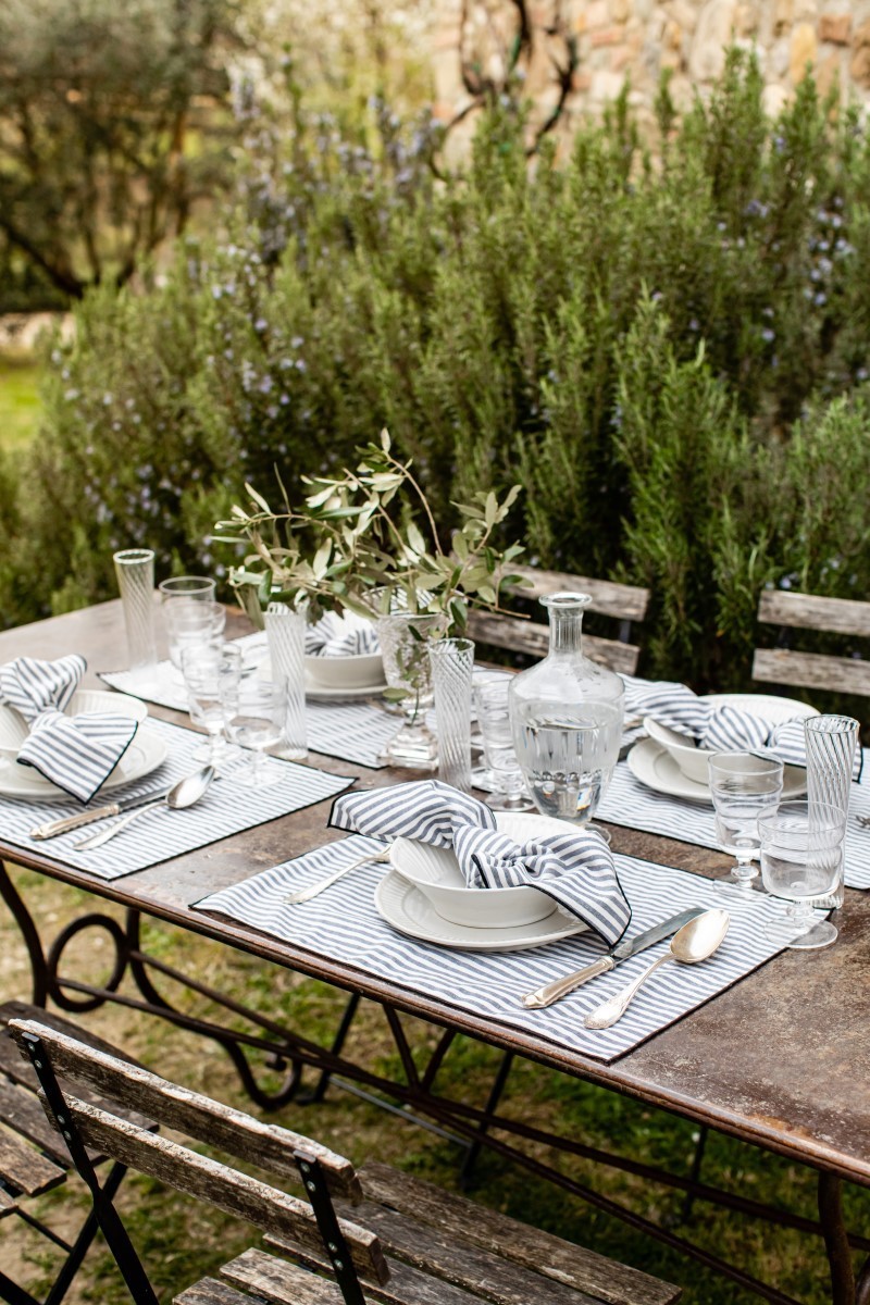 Placemat in Stain Resistant Cotton Filo