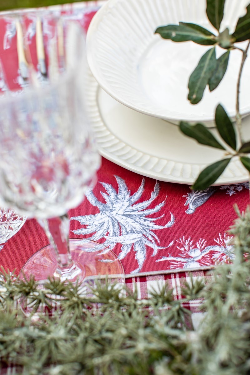 Placemat in Stain Resistant Cotton Filo