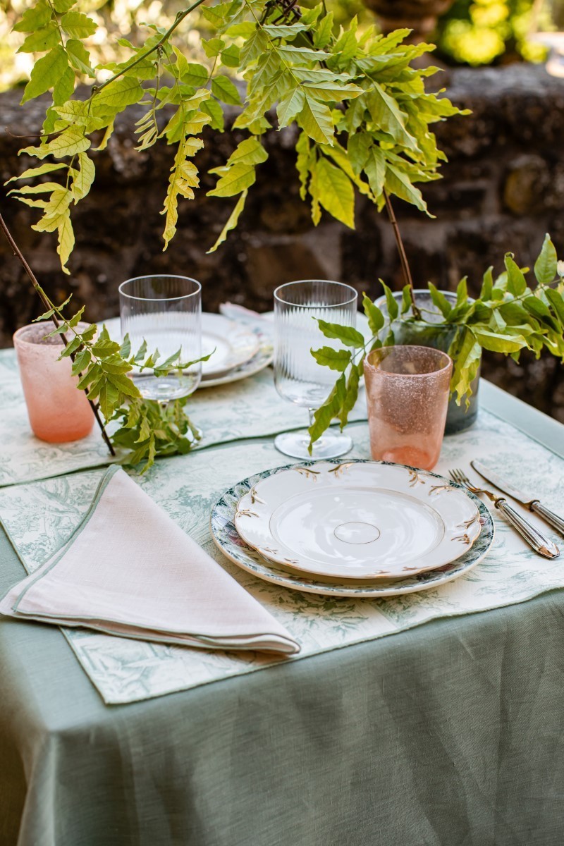 Placemat in Stain Resistant Cotton Filo