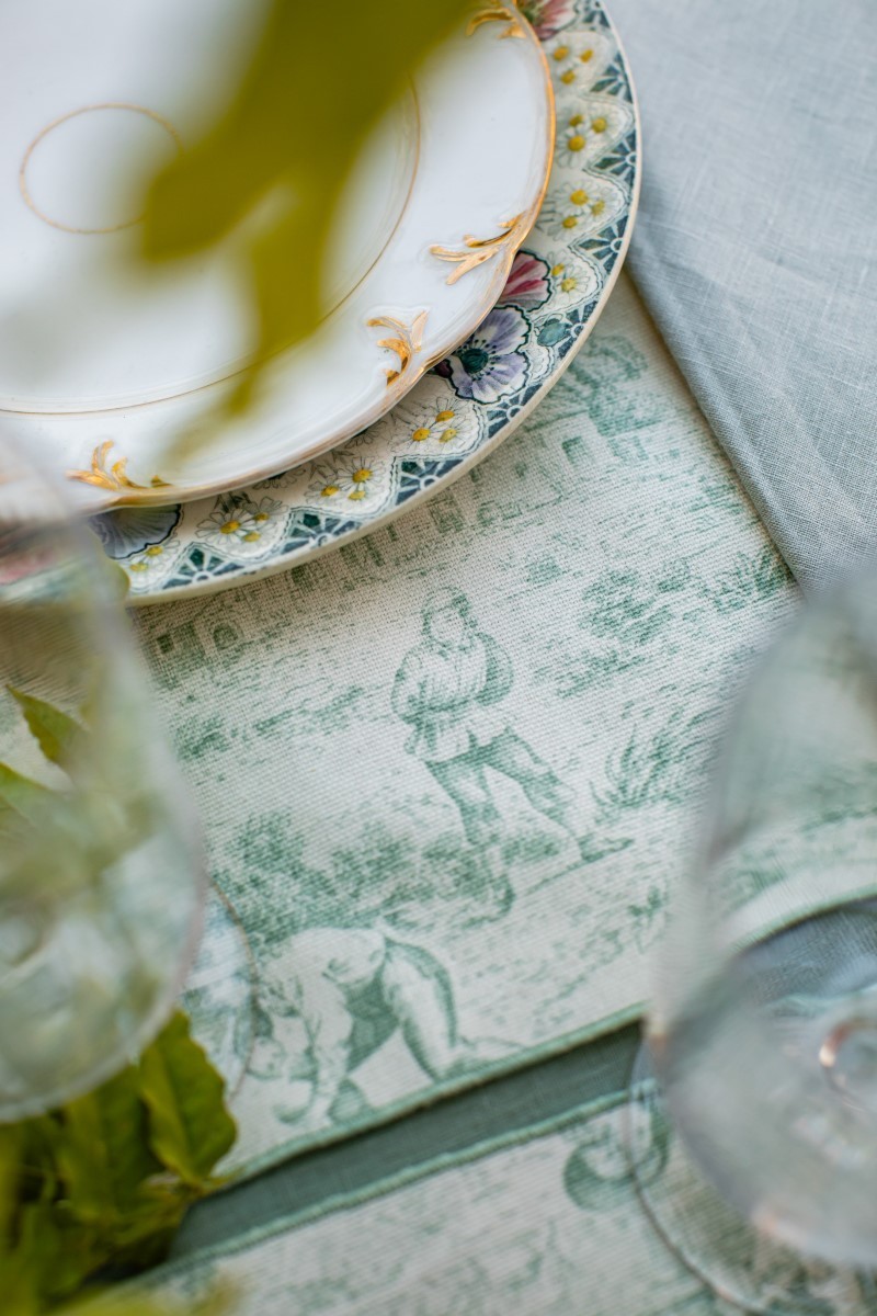 Placemat in Stain Resistant Cotton Filo