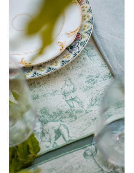 Placemat in Stain Resistant Cotton Filo