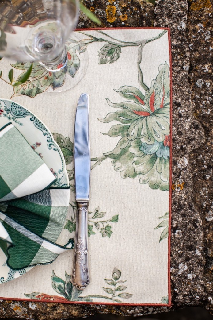 Placemat in Stain Resistant Cotton Filo