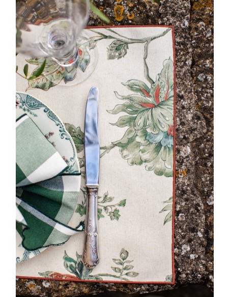 Placemat in Stain Resistant Cotton Filo