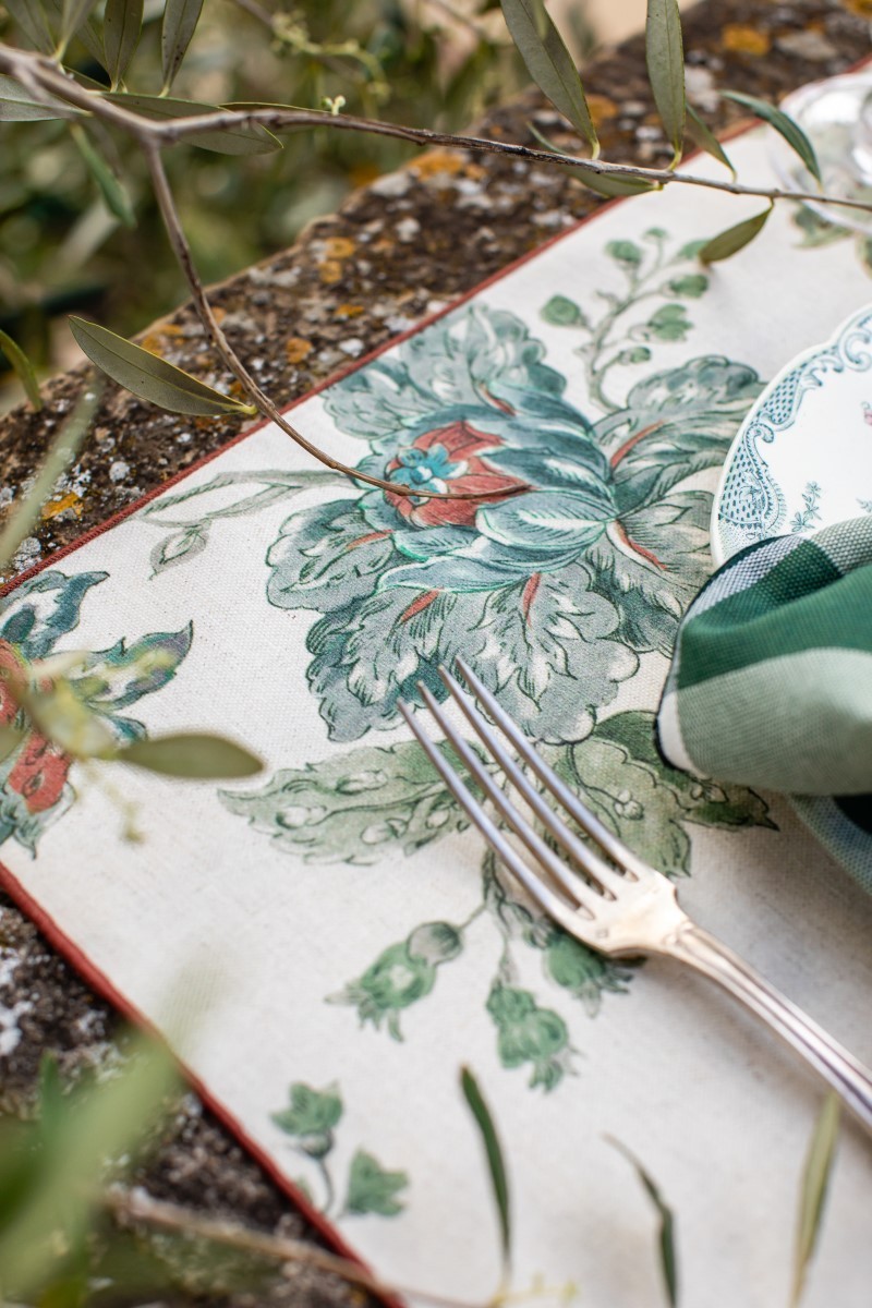 Placemat in Stain Resistant Cotton Filo