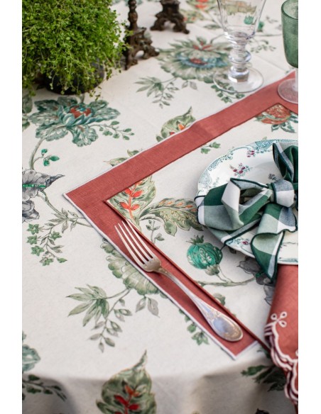 Placemat in Stain Resistant Cotton Filo