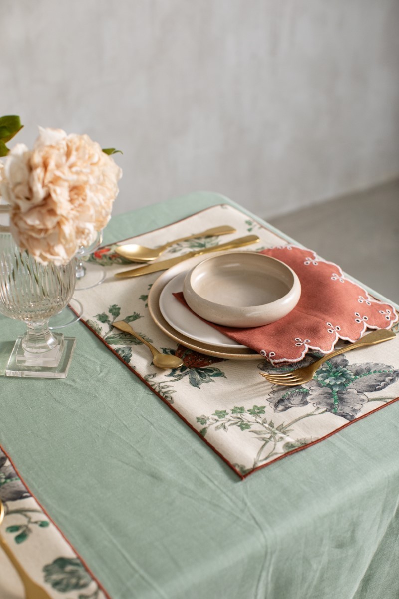 Placemat in Stain Resistant Cotton Filo