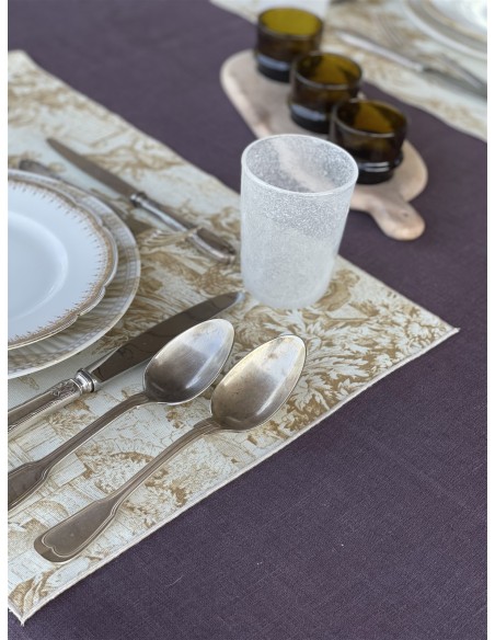 Placemat in Stain Resistant Cotton Filo