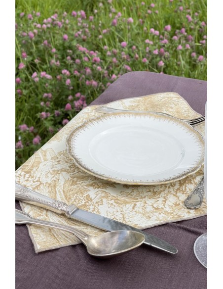 Placemat in Stain Resistant Cotton Filo