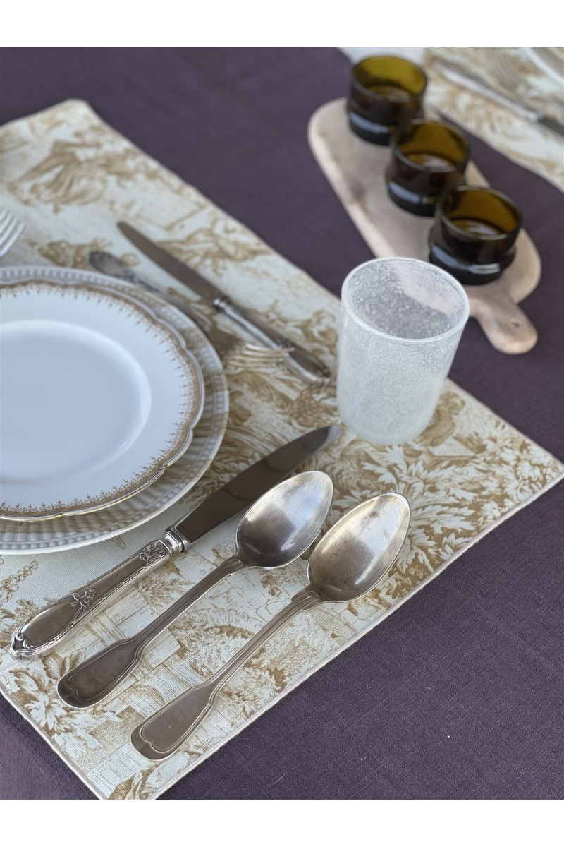 Placemat in Stain Resistant Cotton Filo