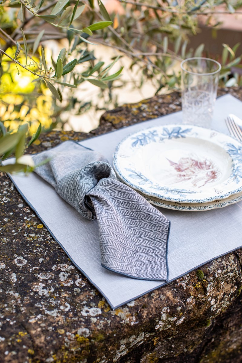 Set de table en lin enduit Filo
