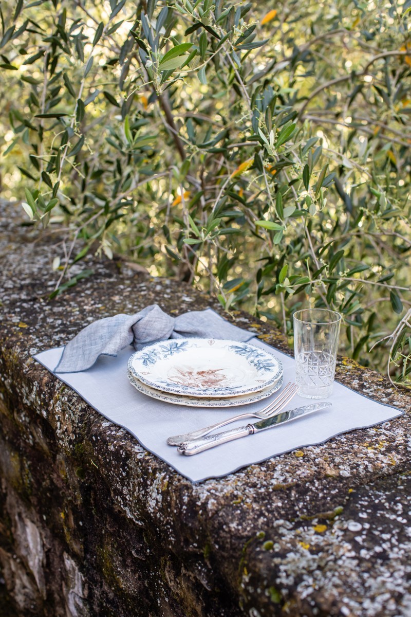 Set de table en lin enduit Filo