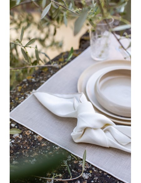 Set de table en lin enduit Filo