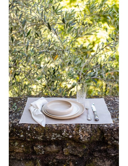 Set de table en lin enduit Filo