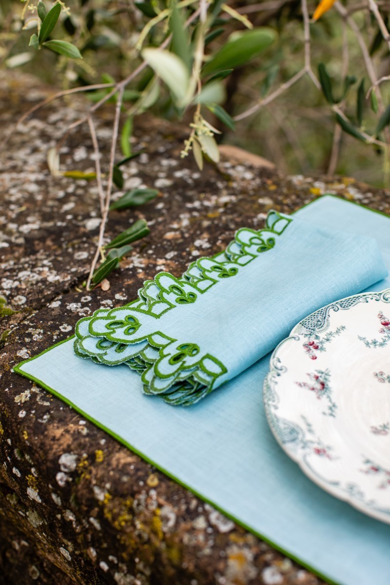 Set de table en lin enduit Filo