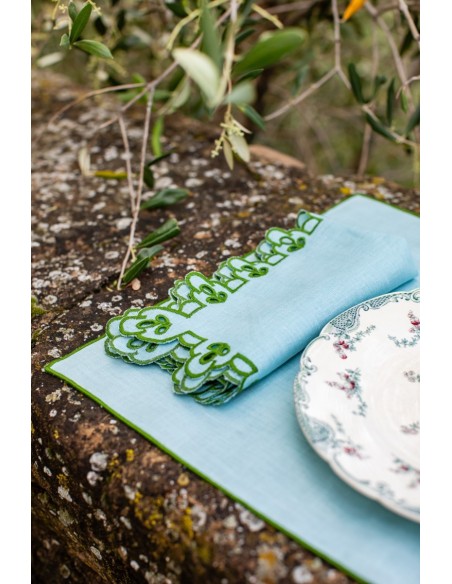 Set de table en lin enduit Filo