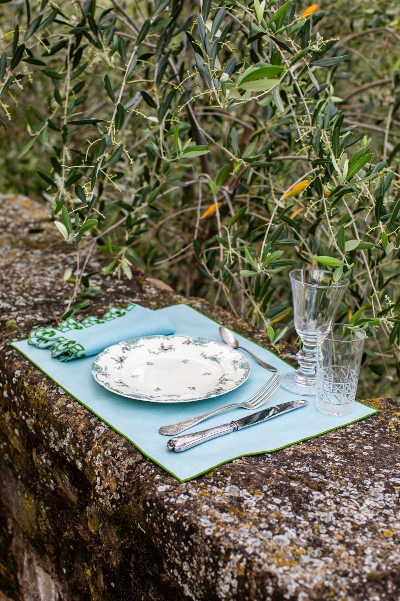 Set de table en lin enduit Filo