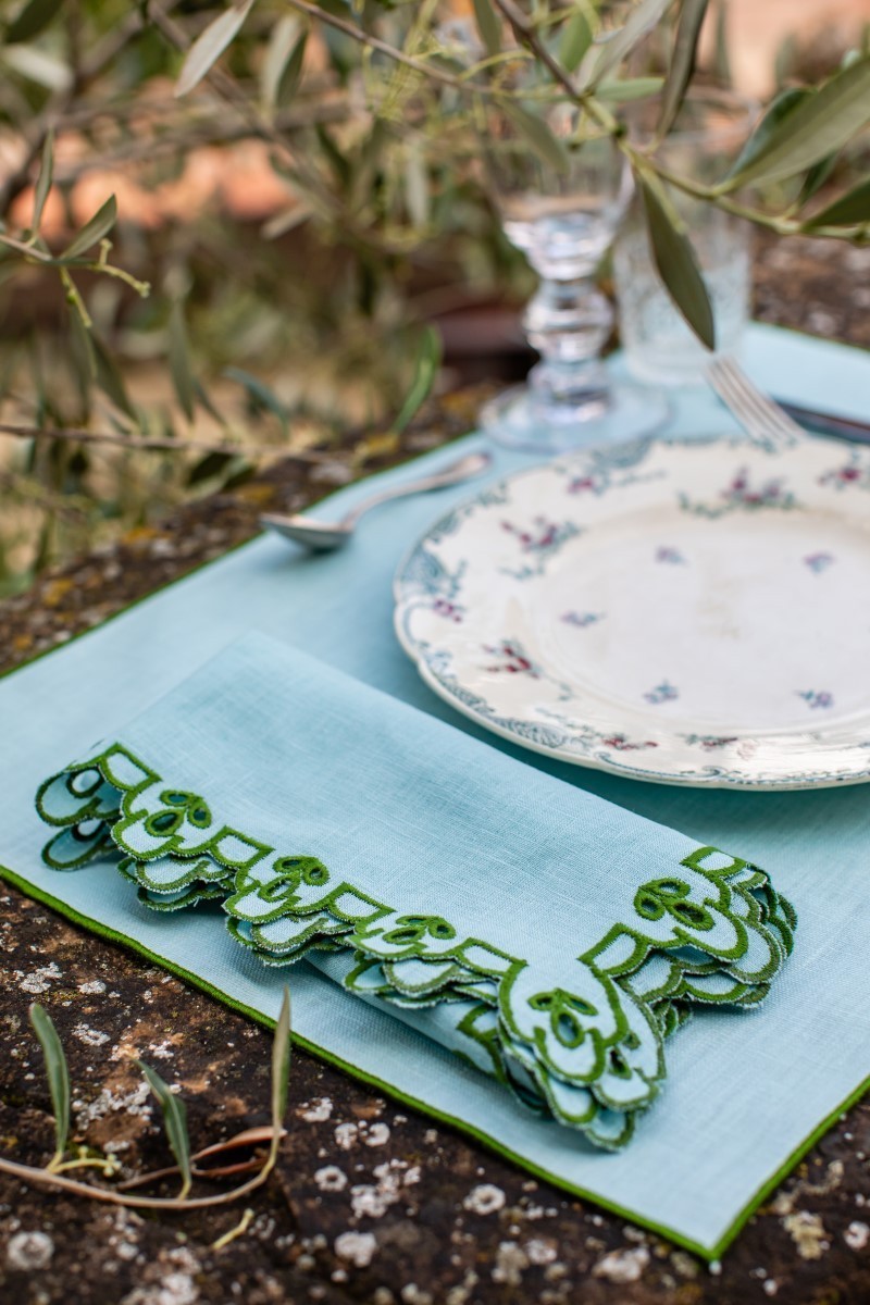 Set de table en lin enduit Filo