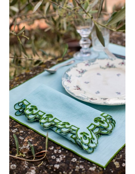 Set de table en lin enduit Filo