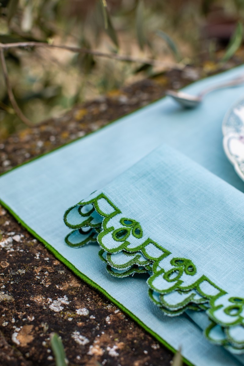 Set de table en lin enduit Filo