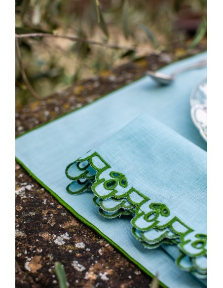 Set de table en lin enduit Filo